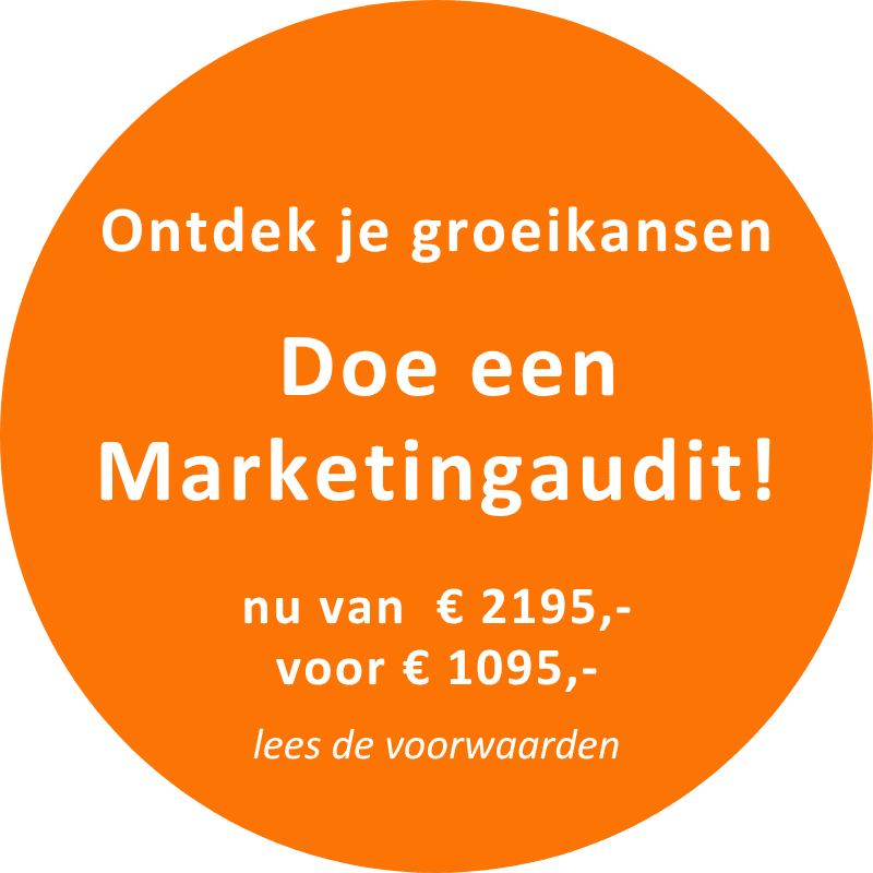 Korting op de audit marketing